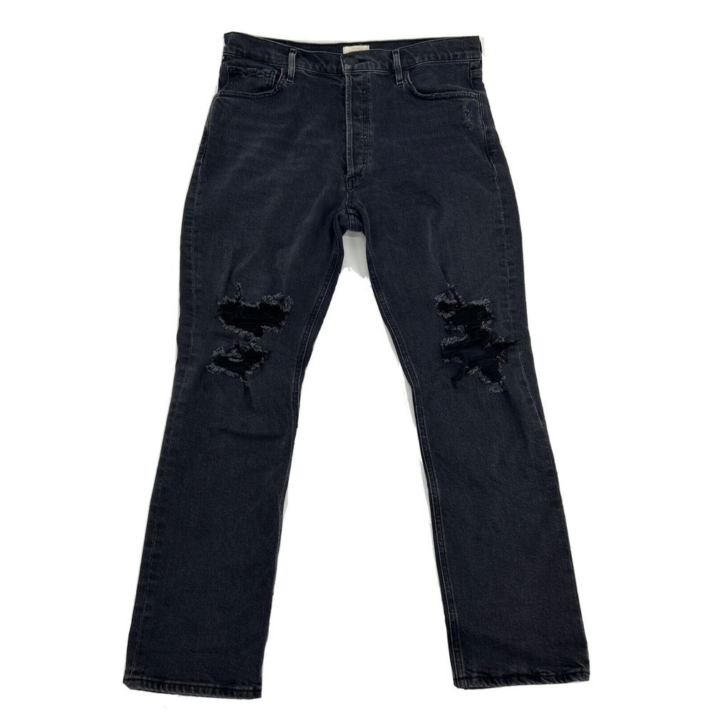 Citizens of Humanity Jeans Womens‎ 31 Black Charlotte Destroyed Premium Vintage